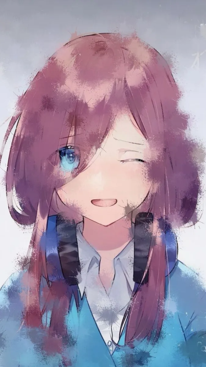 chat with ai character: Miku Nakano💙