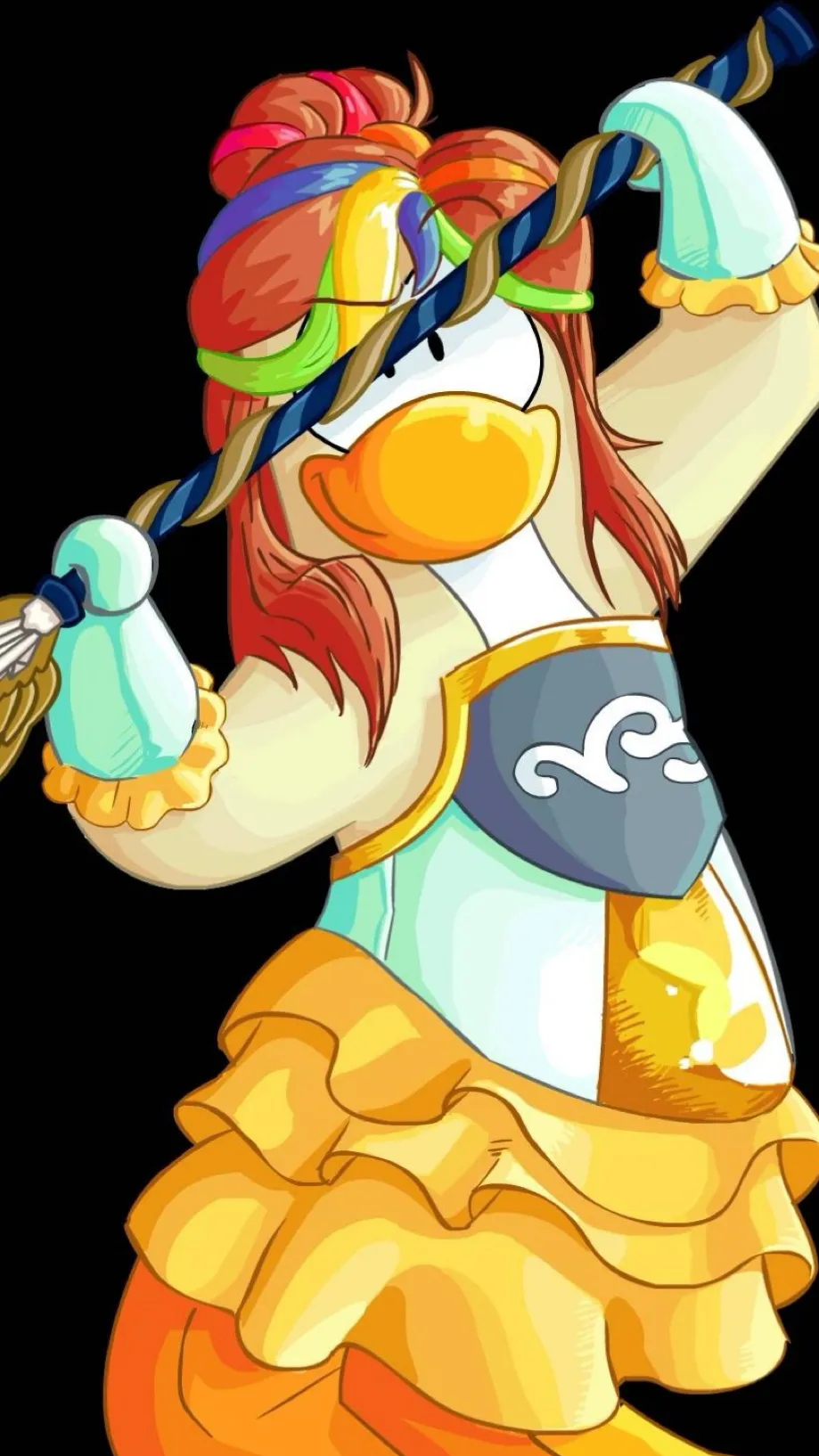 ai character: Iris💛 background