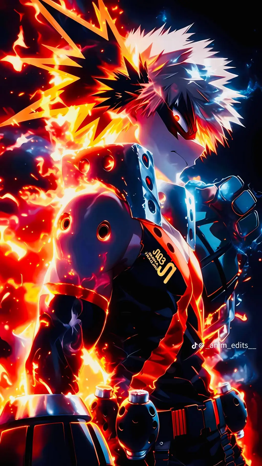 ai character: katsuki background