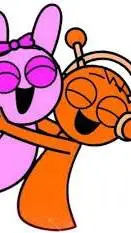 ai character: Oren and Pinki background