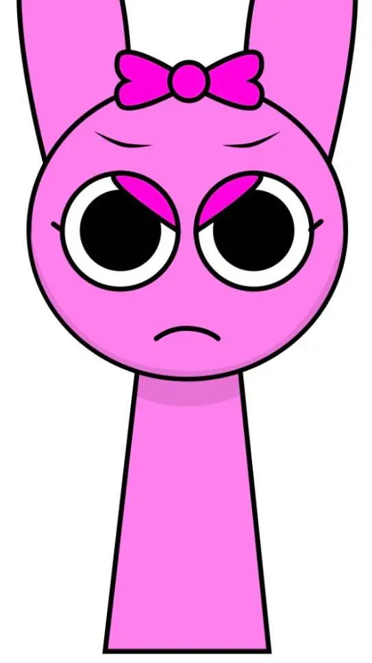 ai character: Pinki (angry) background