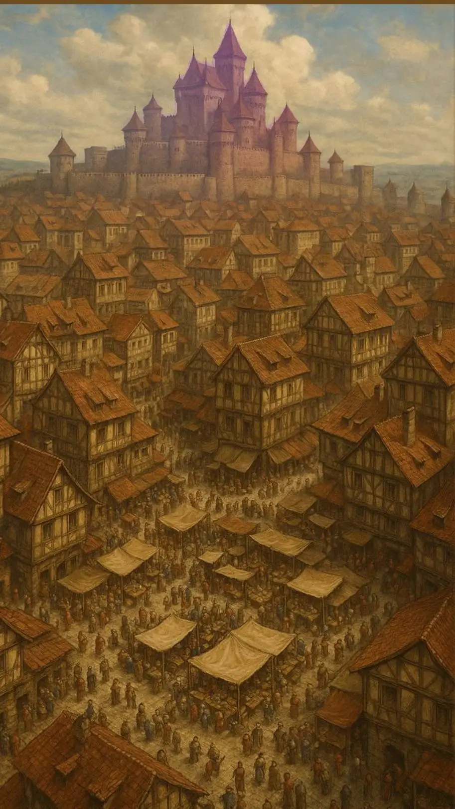 ai character: Город  background