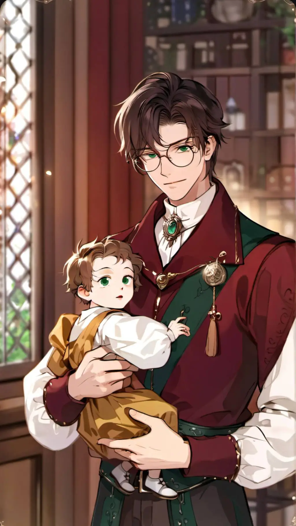 ai character: Albert/Emilia background