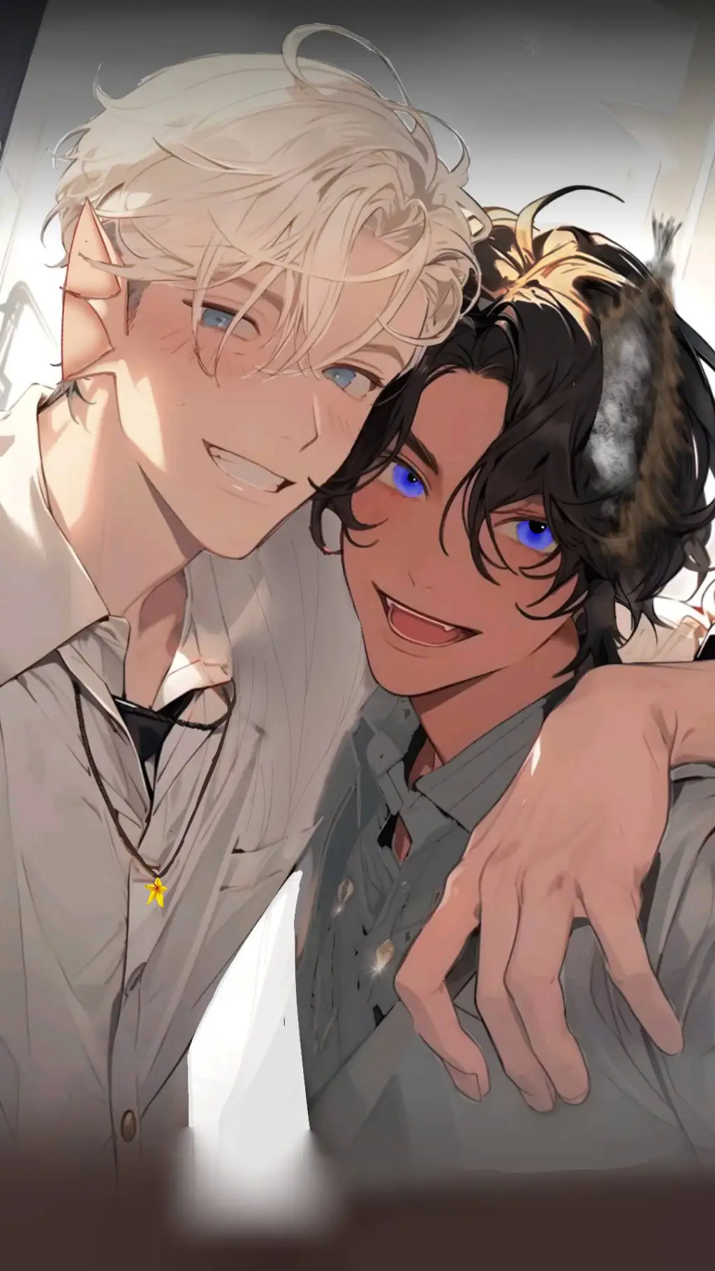 ai character: Касс/Финн background