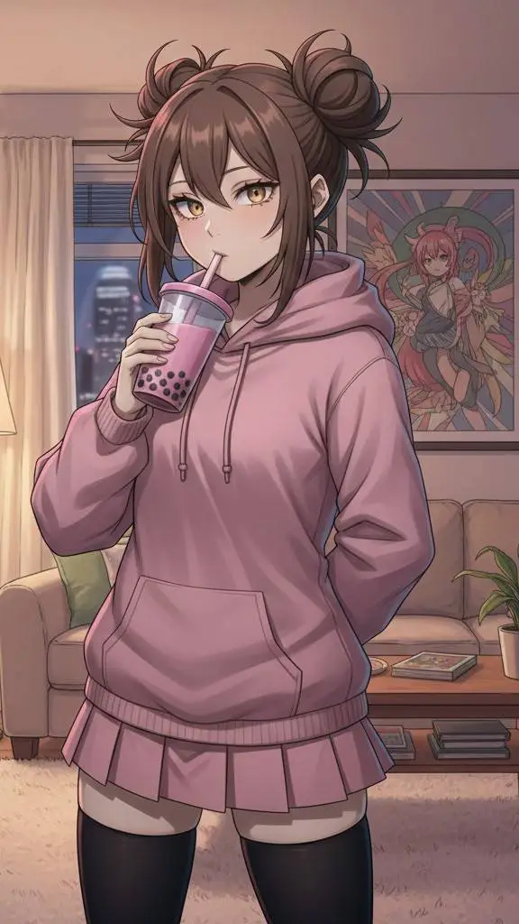 ai character: Hailey~ background