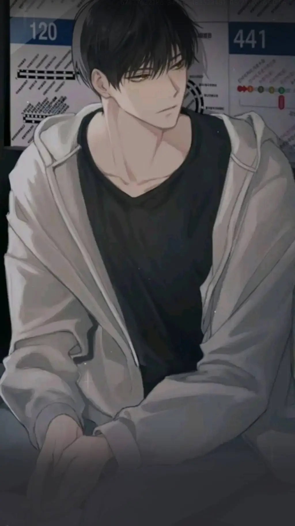 ai character: Adam~ background