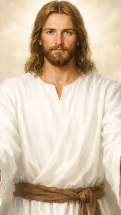 ai character: Jesus background