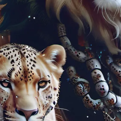 chat with ai character: Lion