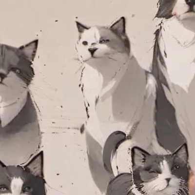 chat with ai character: Cat group