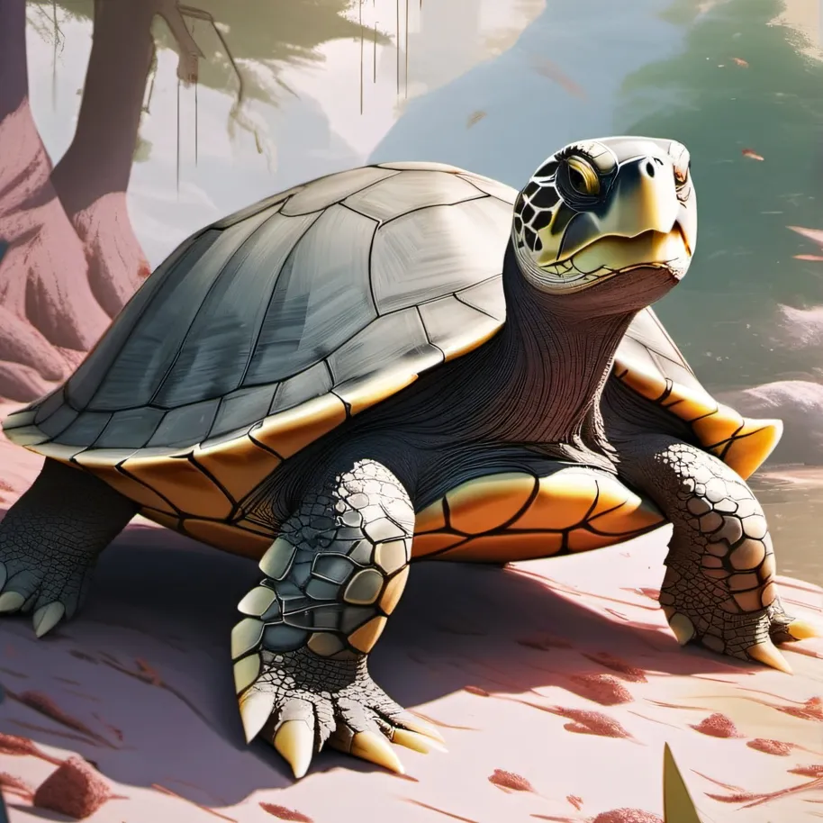 chat with ai character: turtle