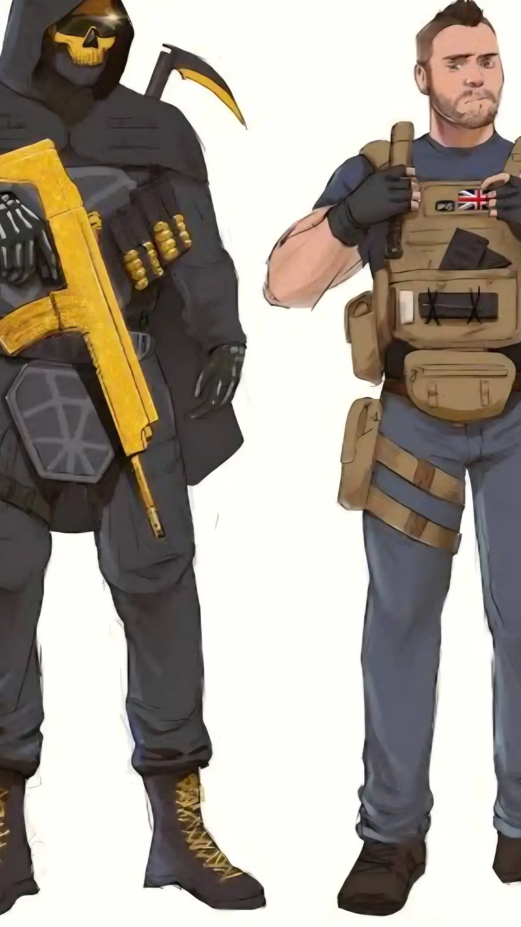 ai character: Cod(😮Misson😮) background