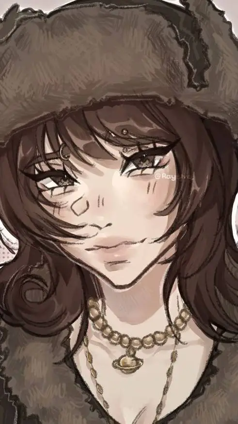 ai character: Daniela★~(◡﹏◕✿) background