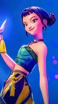ai character: Zoey! background