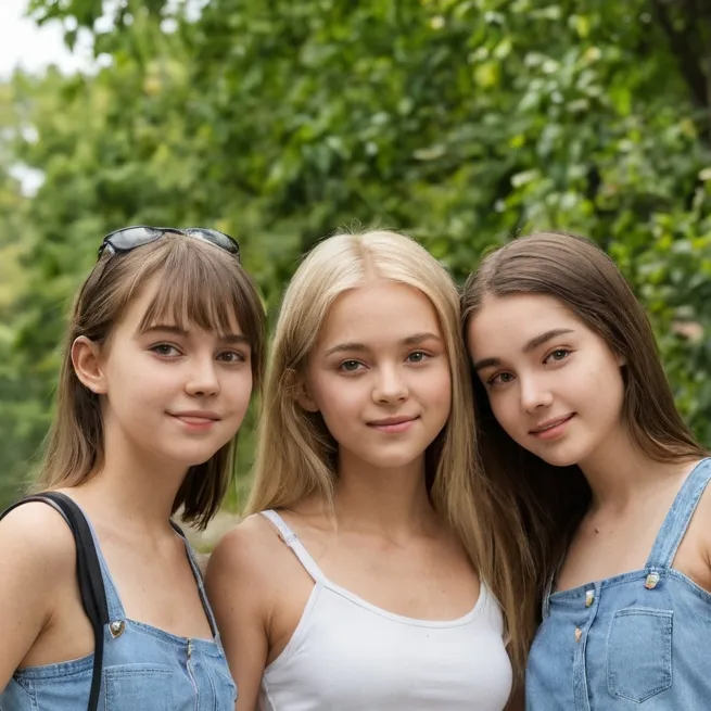 chat with ai character: friend group