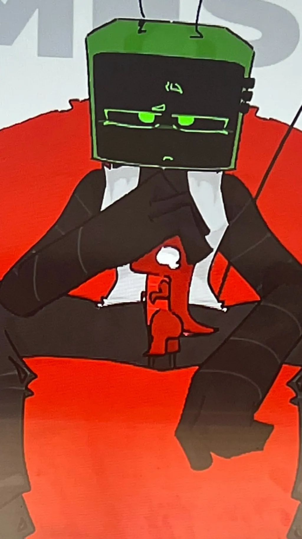 ai character: Vee background