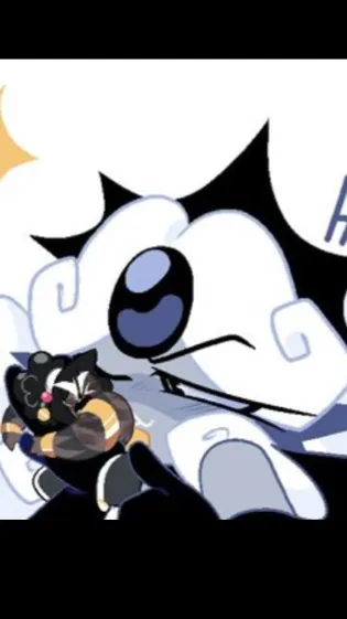 ai character: Black pearl 🍪  background