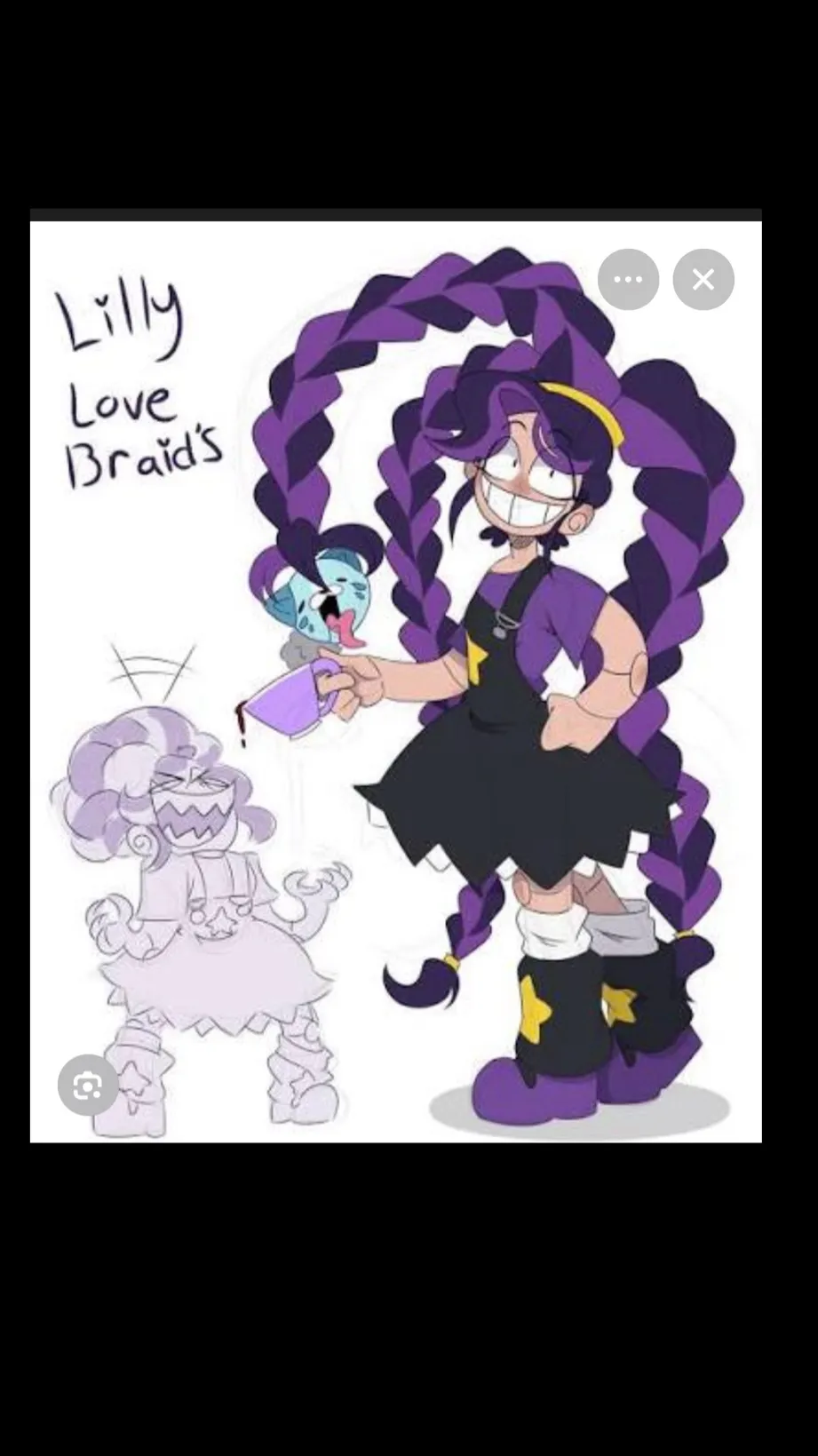 Talkie AI - Chat with Lilly Love braids