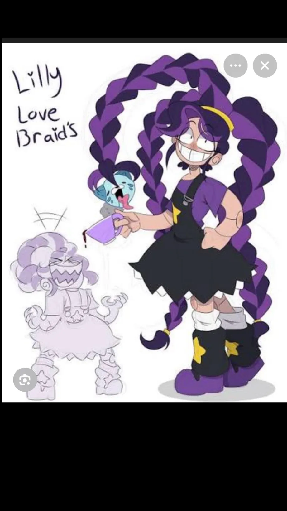 Talkie AI - Chat with Lilly Love braids