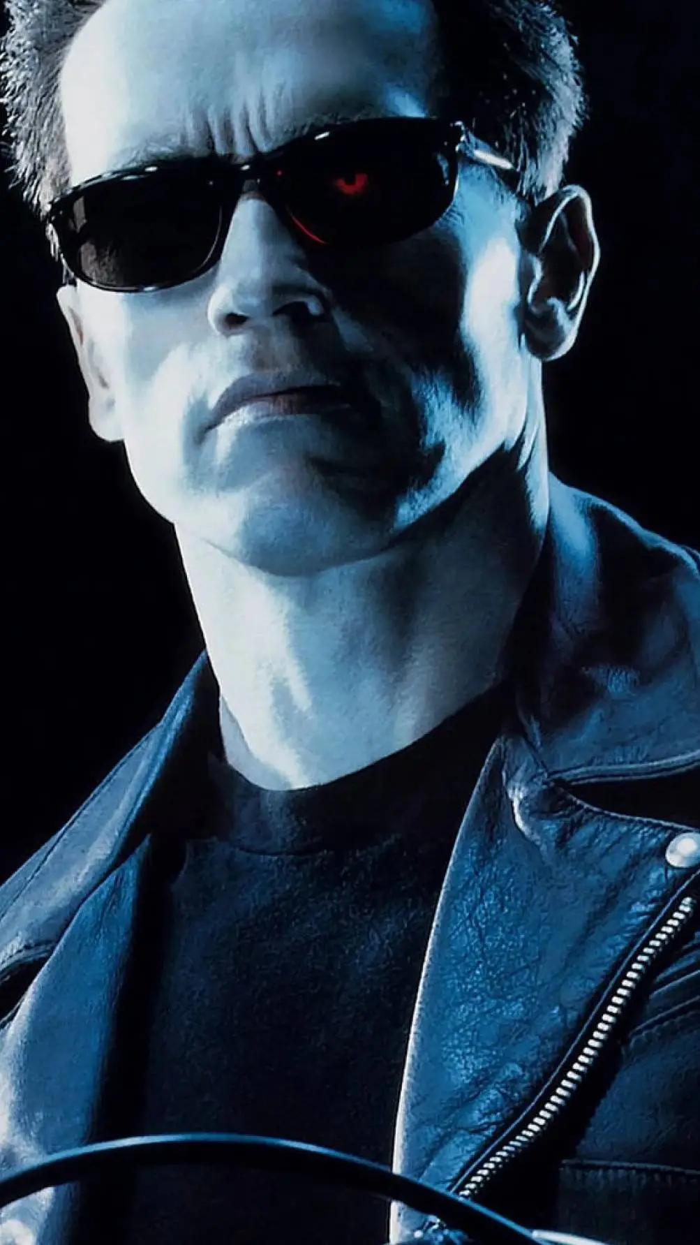 ai character: Terminator background