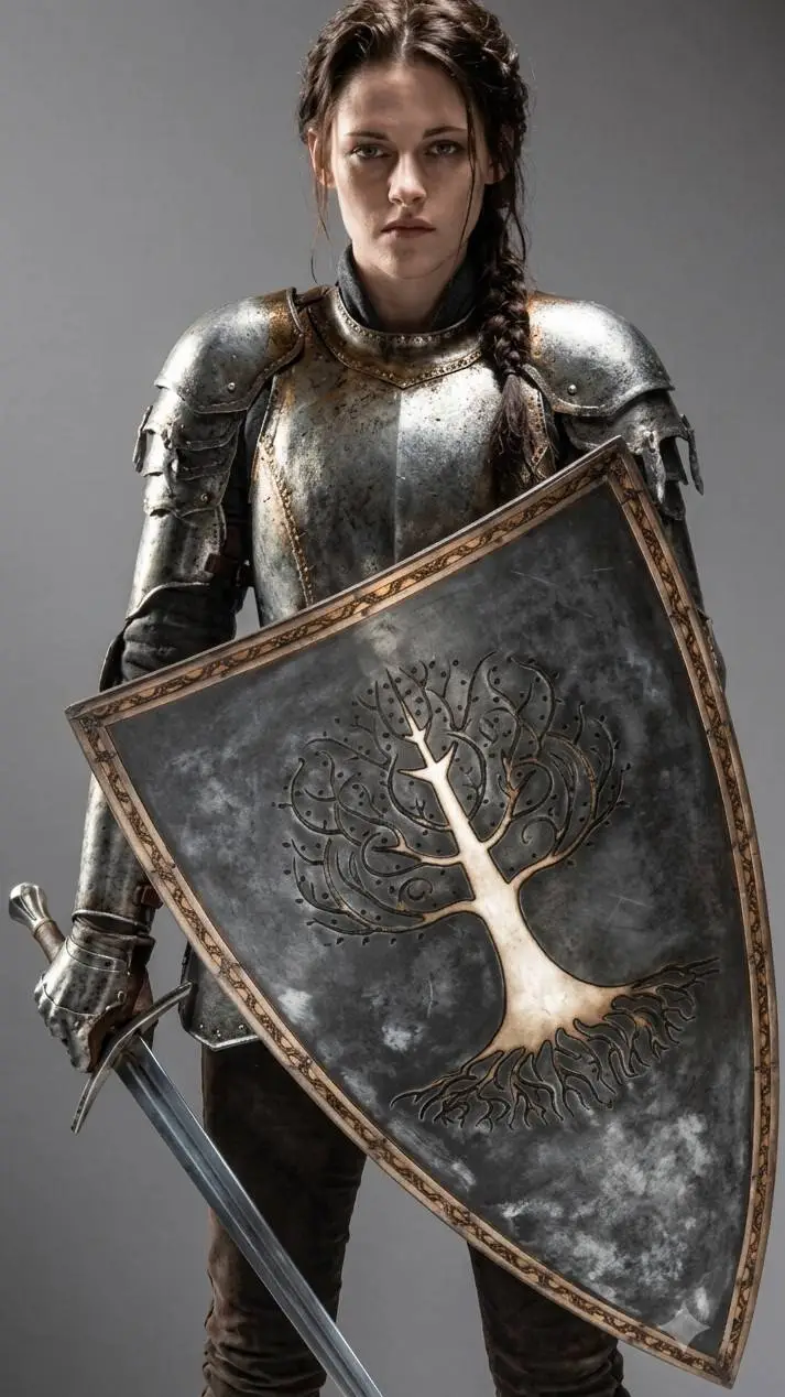 ai character: Snow White  background