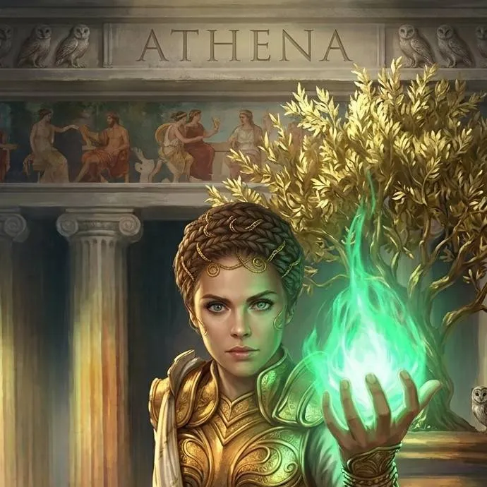 chat with ai character: Athena