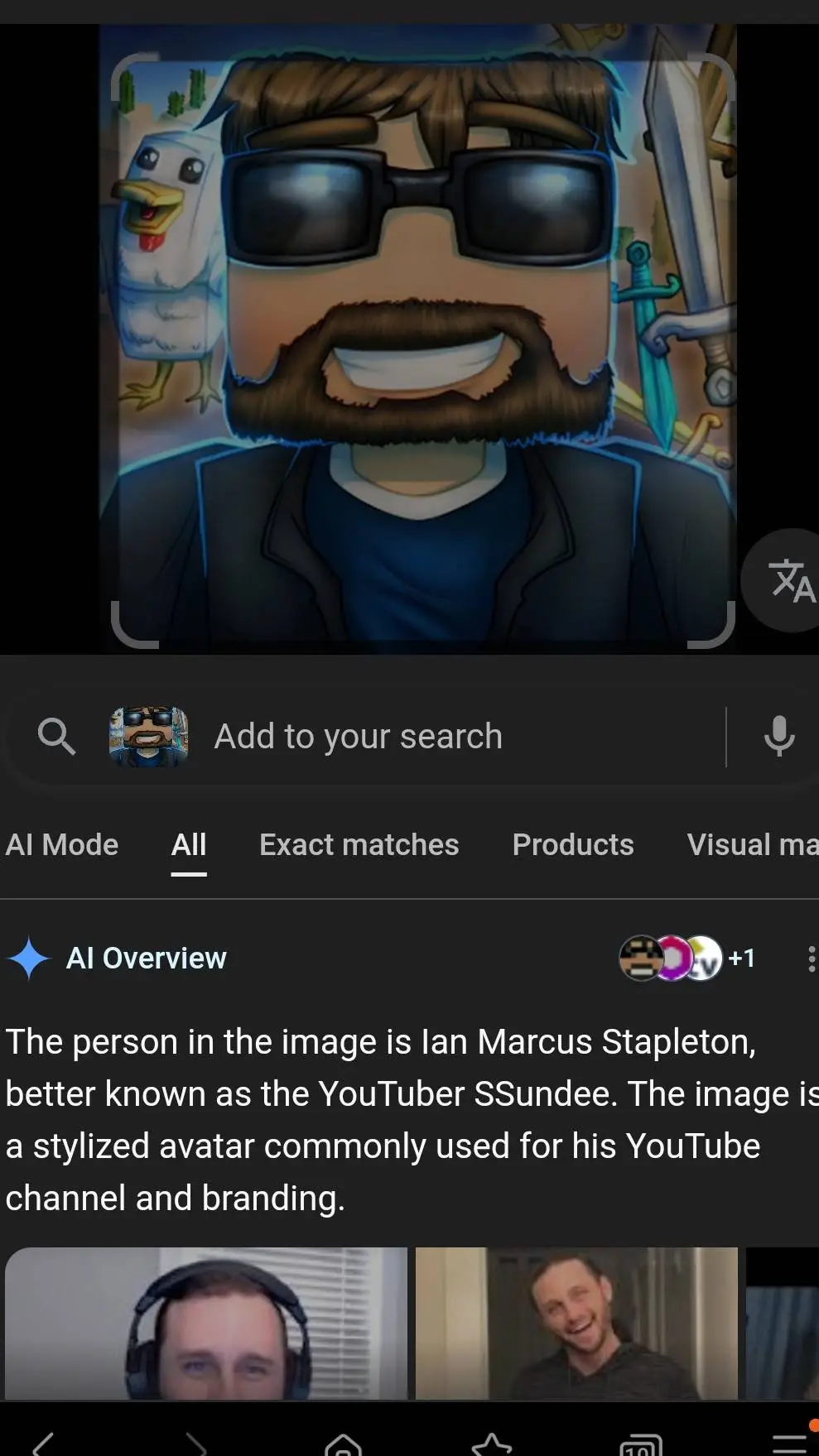 Talkie AI - Chat with ssundee (Ian)