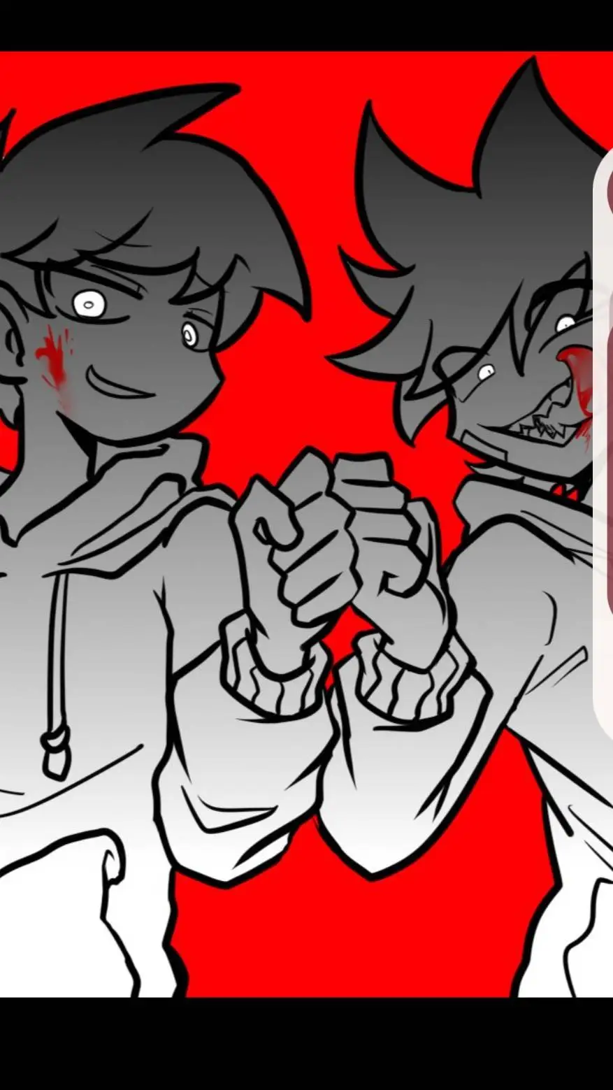 ai character: edd x Tord  background