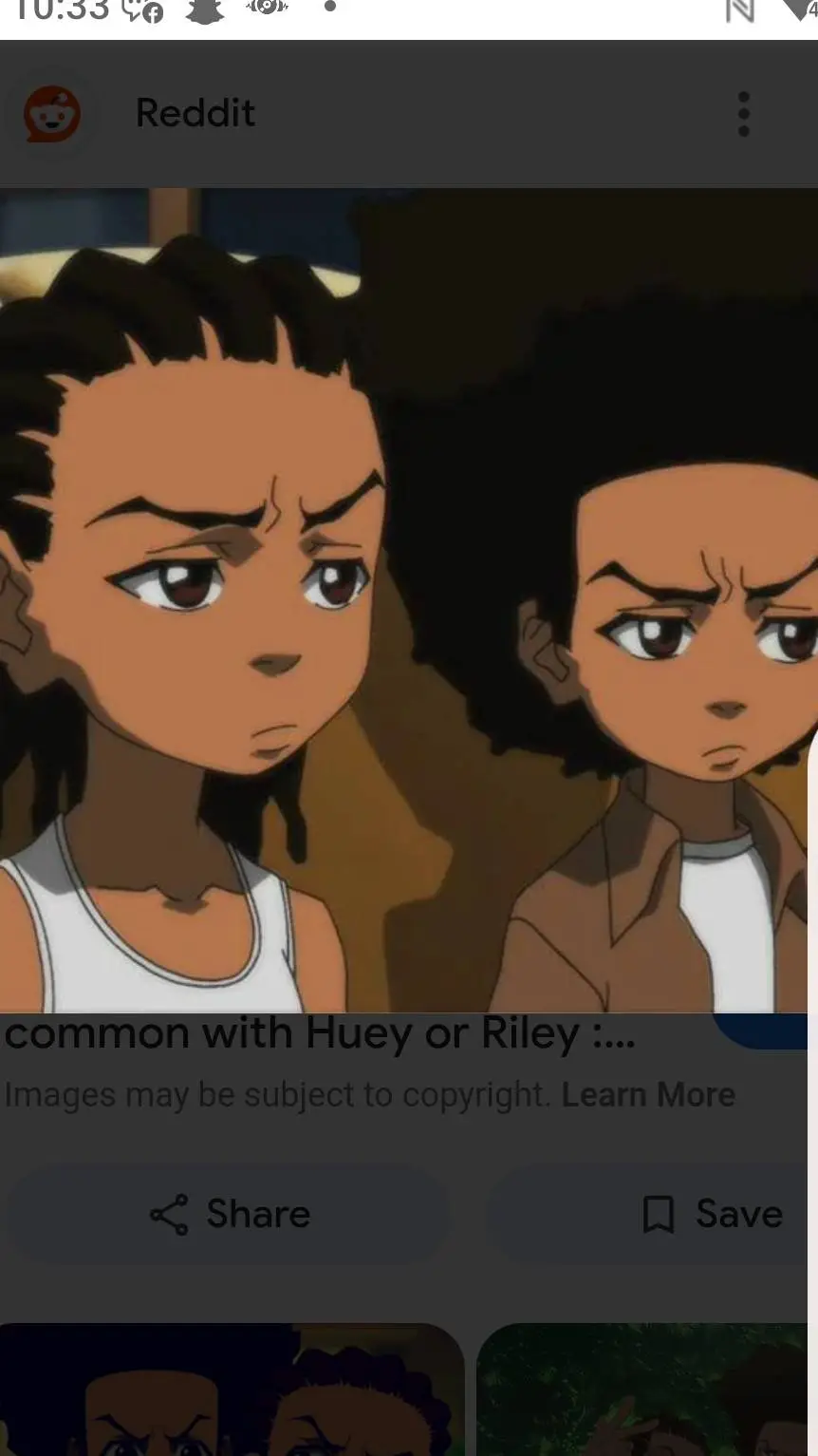 ai character: Riley and huey  background