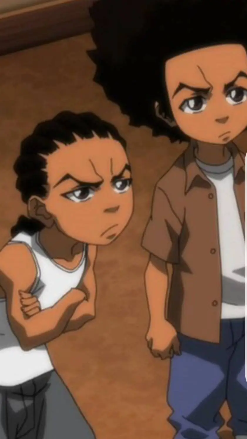 ai character: Riley and huey  background