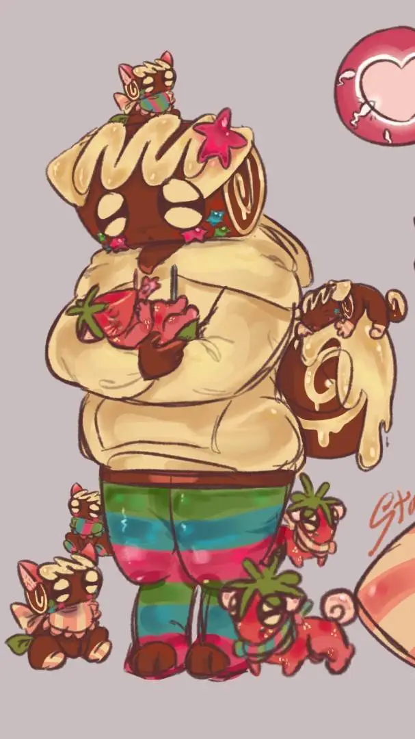 ai character: Cosmo x babys background