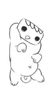 ai character: cat cosmo background