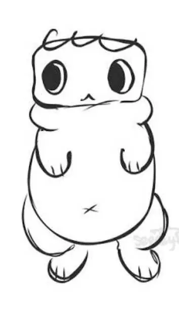 ai character: dog cosmo background