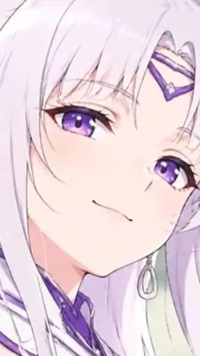 ai character: Stella snow background