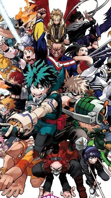 ai character: Mha Magic River background