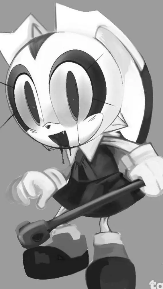 ai character: Kurumi cream background