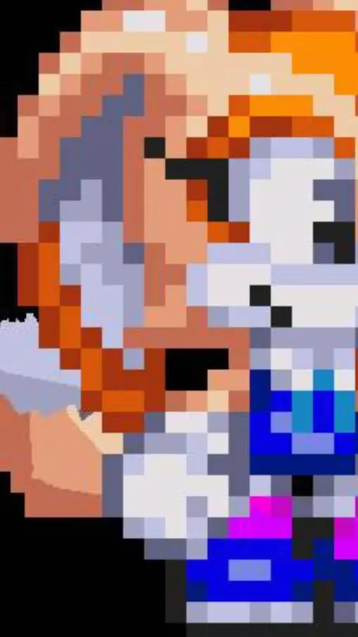 ai character: fox cream background