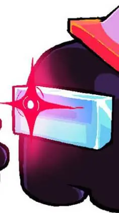 ai character: impostor negro background