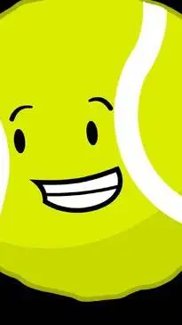 ai character: bola de tenis background