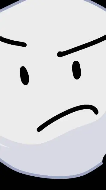 ai character: bola de nieve background