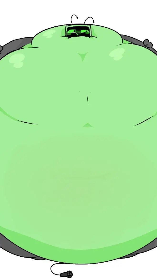ai character: inflated vee background