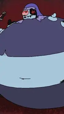 ai character: fat t.astro background