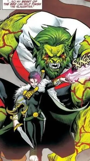 ai character: Beast Man background