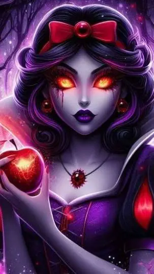 ai character: Snow White  background