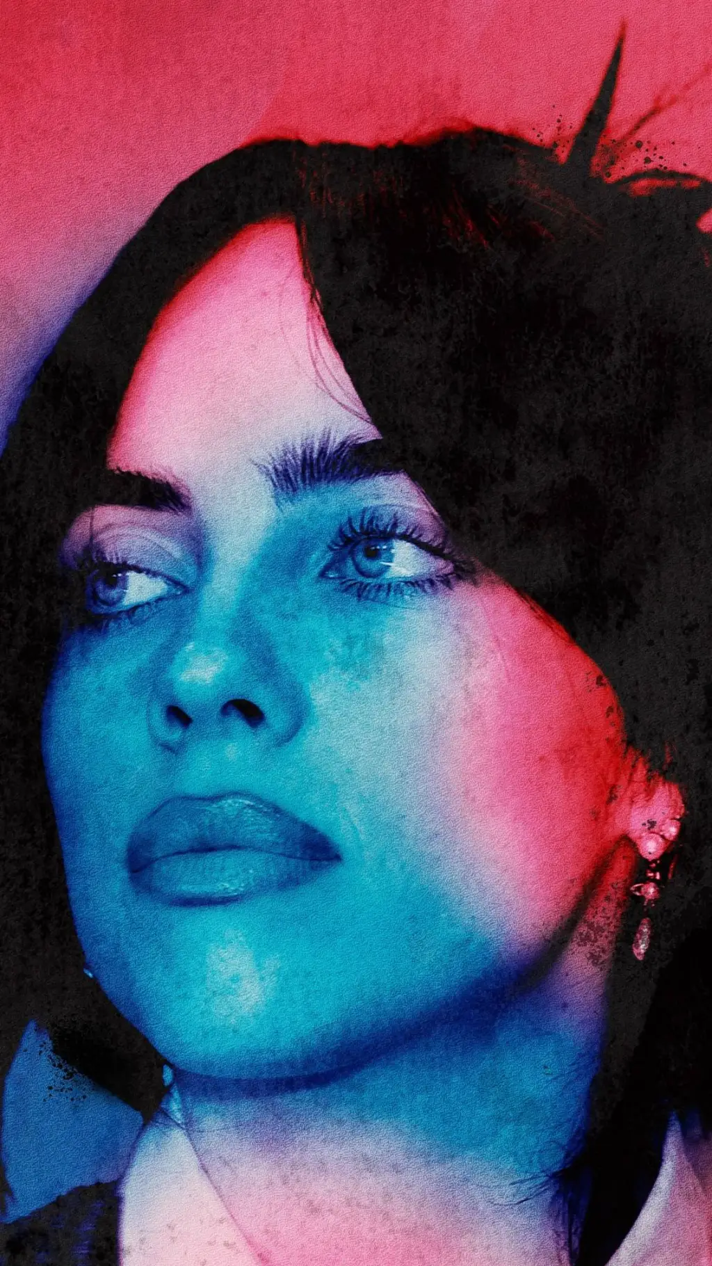 ai character: Billie Eilish  background