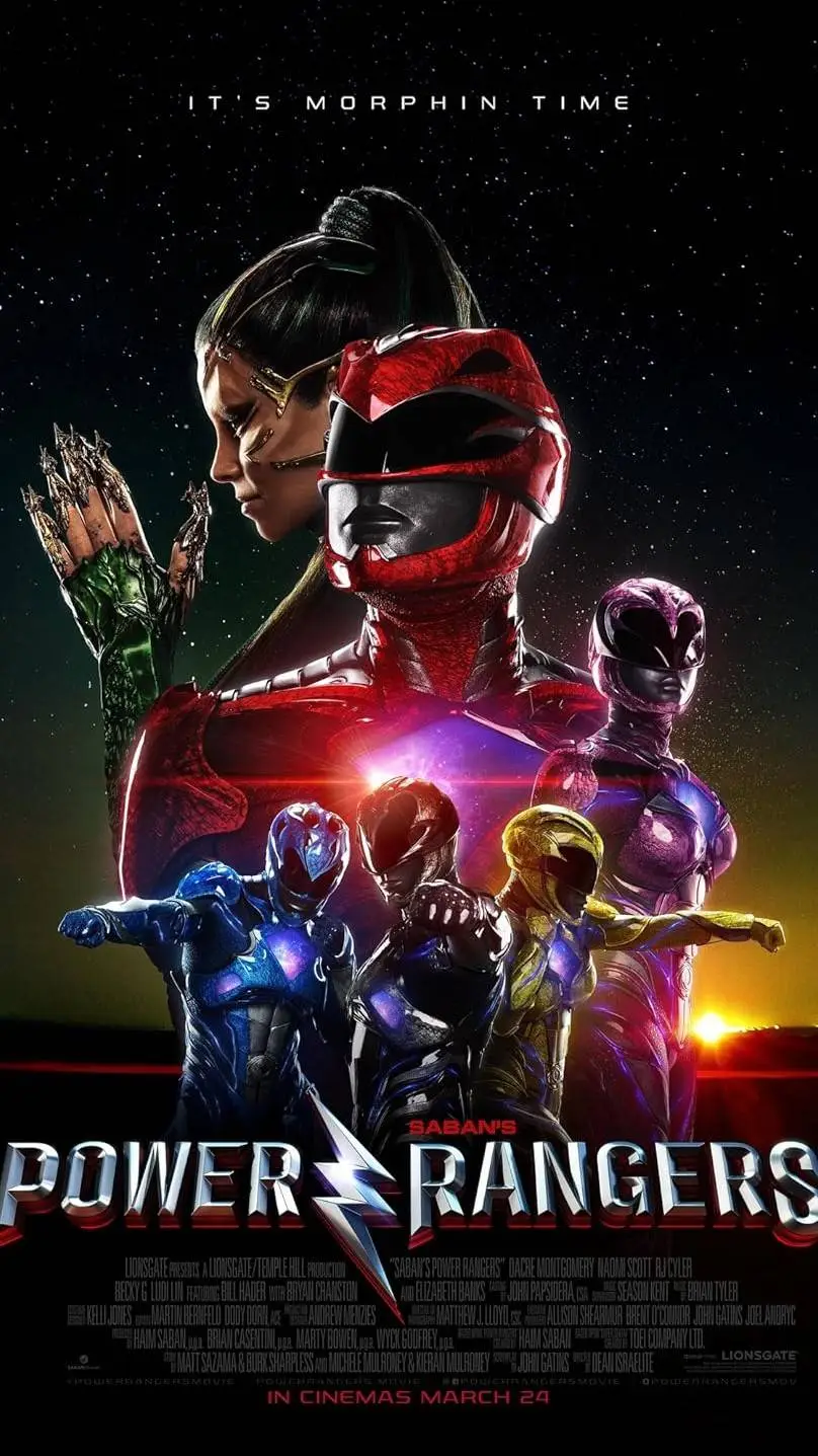 ai character: Power rangers 2017 background