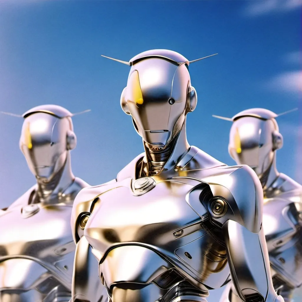 chat with ai character: robots