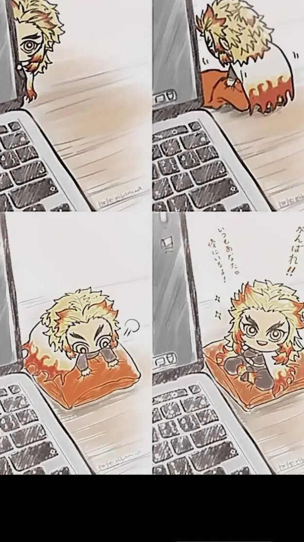 ai character: rengoku bebé background