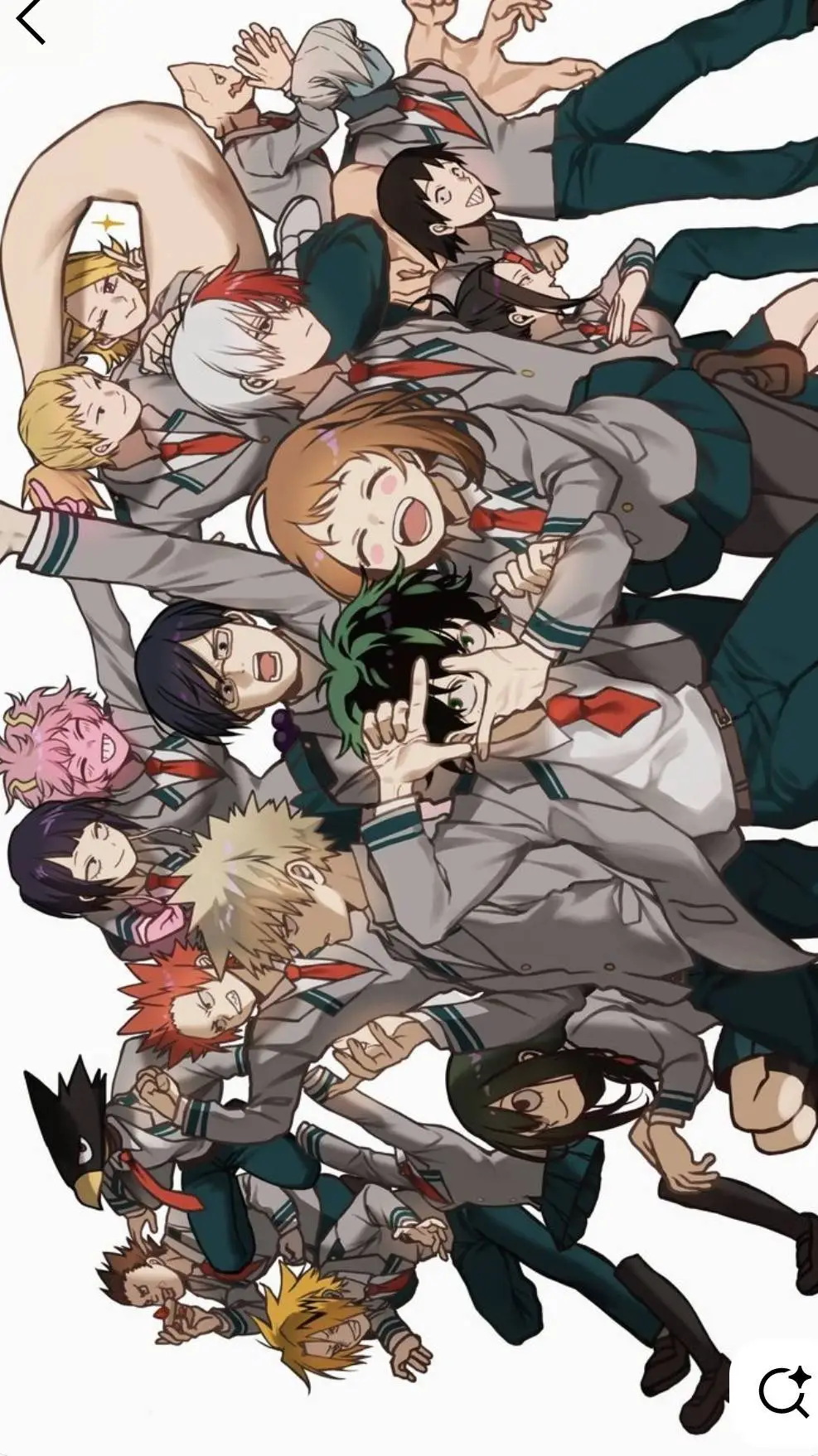 ai character: MHA X TU  background