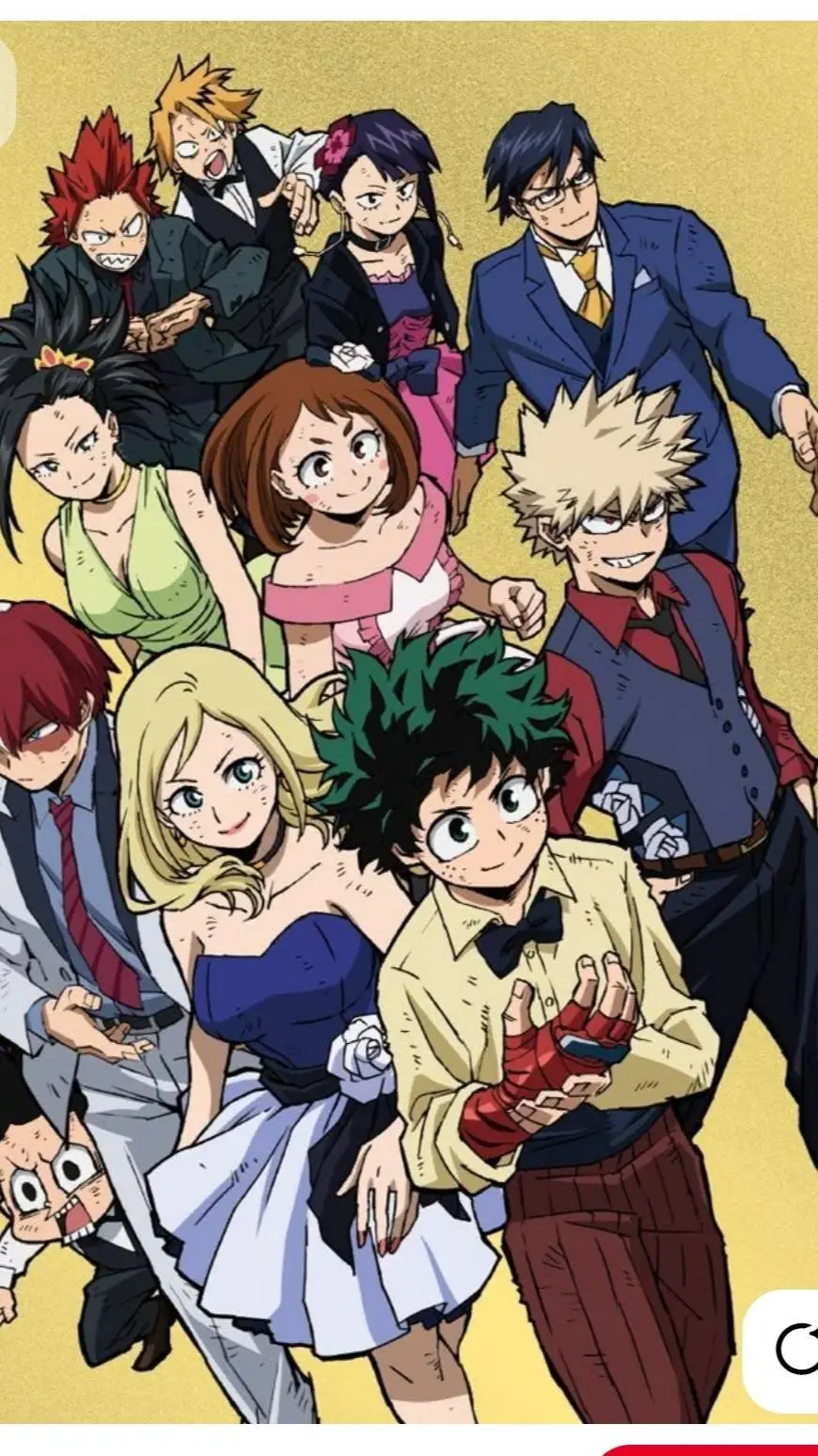 ai character: MHA X TU  background