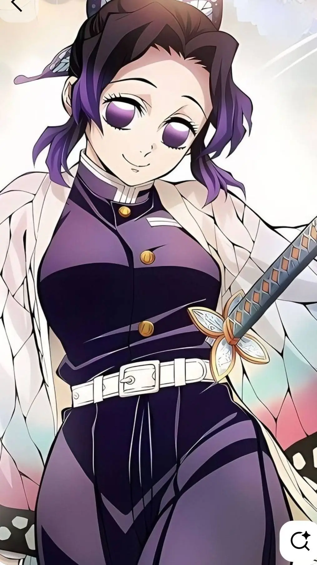 ai character: Shinobu  background